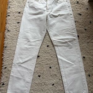 Citizen White Ankle Denim Jeans